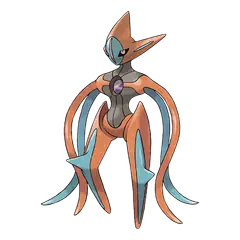 Arte oficial de Attack Deoxys