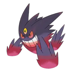Arte oficial de Mega Gengar
