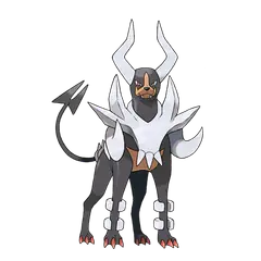 Official art of Mega Houndoom
