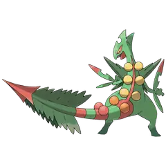 Arte oficial de Mega Sceptile