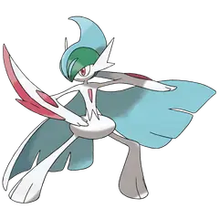 Official art of Mega Gallade