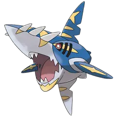 Arte oficial de Mega Sharpedo