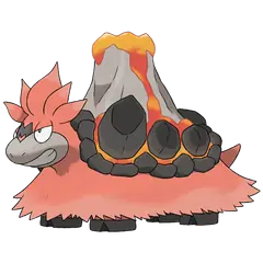 Arte oficial de Mega Camerupt