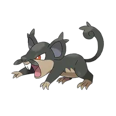 Arte oficial de Alolan Rattata