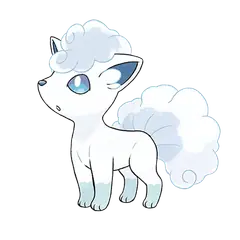 Arte oficial de Alolan Vulpix