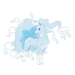 Official art of Alolan Ninetales
