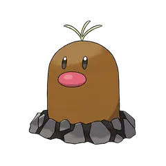 Official art of Alolan Diglett