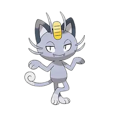 Arte oficial de Alolan Meowth