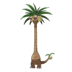 Arte oficial de Alolan Exeggutor
