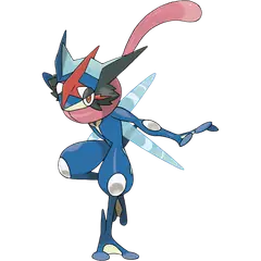 Arte oficial de Ash’s Greninja