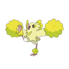 Arte oficial de Pom-pom Oricorio
