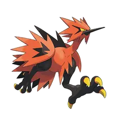 Official art of Galarian Zapdos