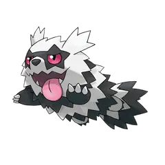 Arte oficial de Galarian Zigzagoon