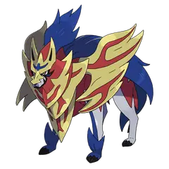 Arte oficial de Crowned Zamazenta