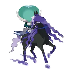 Arte oficial de Shadow Calyrex