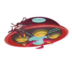 Arte oficial de Gigantamax Orbeetle