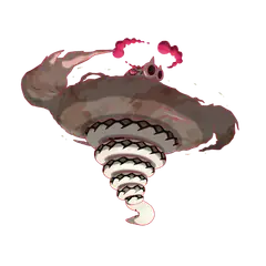 Official art of Gigantamax Sandaconda