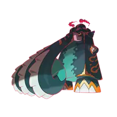 Official art of Gigantamax Copperajah