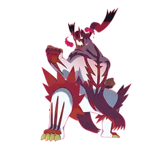 Official art of Gigantamax Single Strike Urshifu