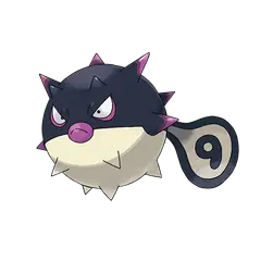 Arte oficial de Hisuian Qwilfish