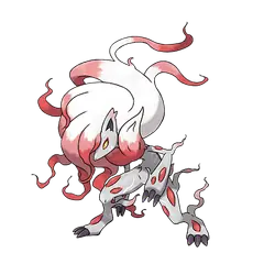 Arte oficial de Hisuian Zoroark