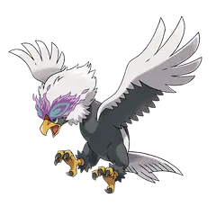 Official art of Hisuian Braviary