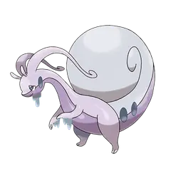 Arte oficial de Hisuian Goodra