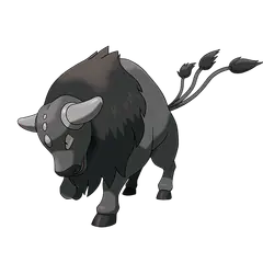 Arte oficial de Paldean Tauros (Combat Breed)