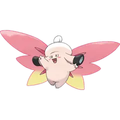 Arte oficial de Mega Clefable