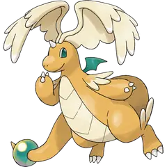 Arte oficial de Mega Dragonite