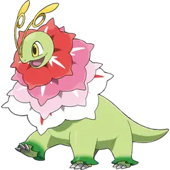 Arte oficial de Mega Meganium