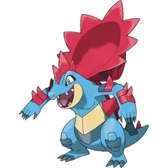 Arte oficial de Mega Feraligatr