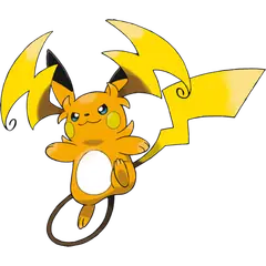 Arte oficial de Mega Raichu Y
