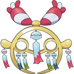 Official art of Mega Chimecho