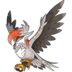 Arte oficial de Mega Staraptor