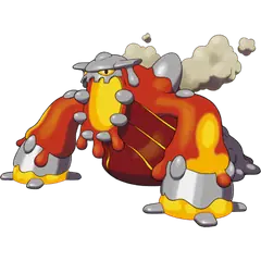 Arte oficial de Mega Heatran