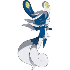 Official art of Mega Meowstic