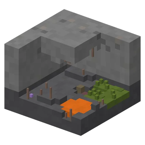 Maquete do ambiente Cavernas