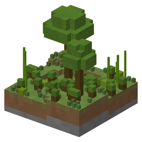 Maquete do ambiente Selvas e ilhas tropicais