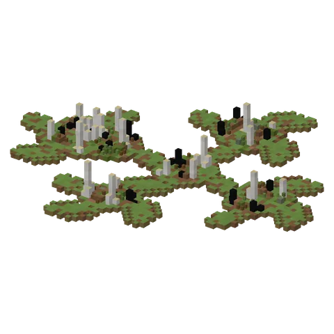 Maquete de Cicatriz de Queimada de Bétula