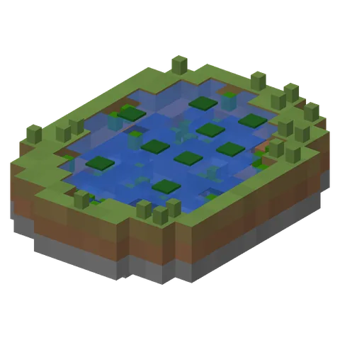 Maquete de Lagoa de Água Doce