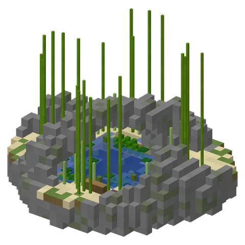 Maquete de Jardim Zen