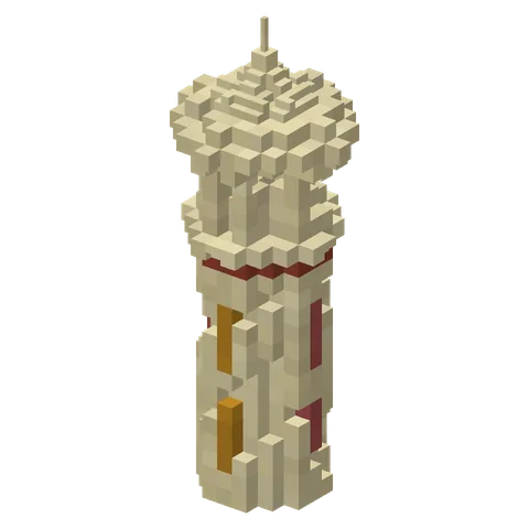 Maquete de Deserted Tower Ruins