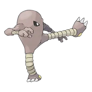 Arte oficial de Hitmonlee