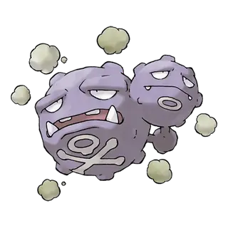 Official art of Weezing