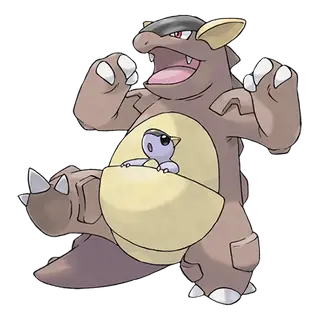 Arte oficial de Kangaskhan