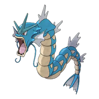 Arte oficial de Gyarados