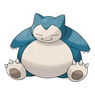 Arte oficial de Snorlax