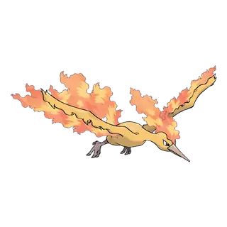 Official art of Moltres