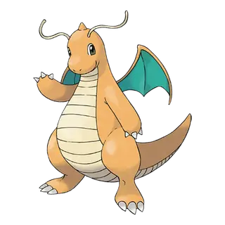 Arte oficial de Dragonite